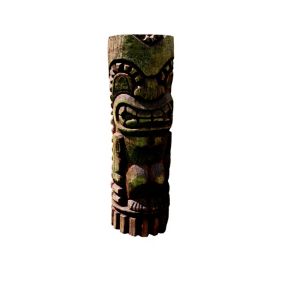 Statue Tiki Aro Penez Herman 46503 sculptée à la main en cocotier H.100 cm
