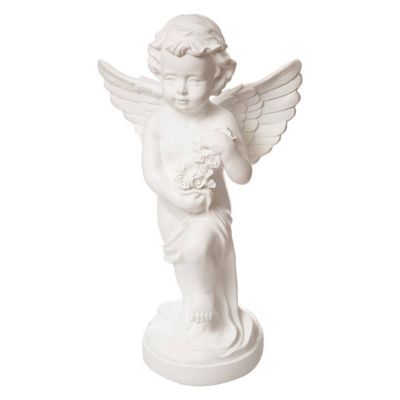 Statuette "Angel" - blanc - H70 cm - Atmosphera