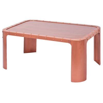 STEEL CUIVRE - Table Basse Métal