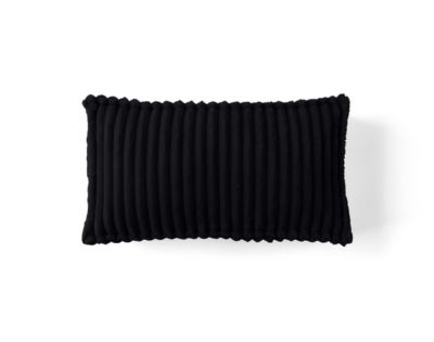 Stella - coussin - en velours côtelé grosses côtes - 32x57 cm - Lisa Design