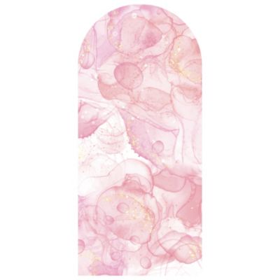 Sticker arche florale pastel 175x80cm
