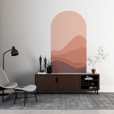 Sticker arche  terracotta 90x41cm