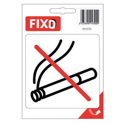 Autocollant signalisation interdiction Interdit De Fumer