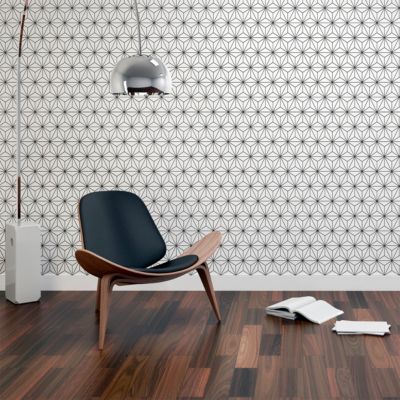 Sticker effet papier peint - ALRIC - 30x30cm