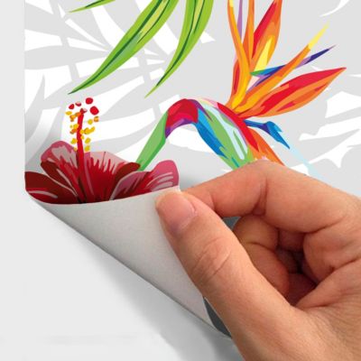 Sticker effet papier peint - BOLIVIA - 30x30cm