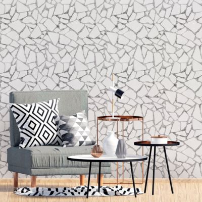 Papier Peint Autocollant 3D Mural Flammes Rouges N1222 - Amovible, Motif Coloré