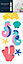Sticker Enfant Animaux des mers 24x69 cm