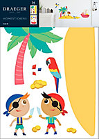 Sticker Enfant Pirate 49x69 cm