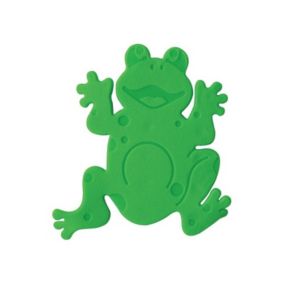 sticker figurine antidérapant de douche ou baignoire FROGTIME x6pcs  Vert Spirella