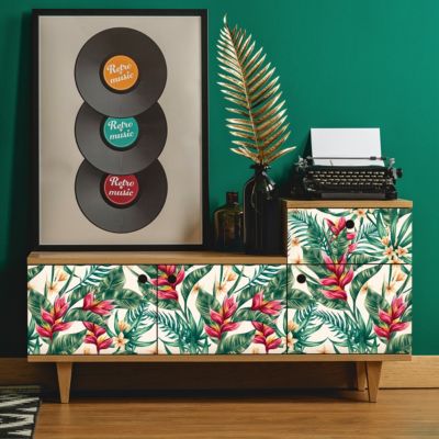 Sticker meuble tropical Paea 40 x 60 cm