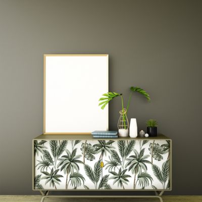 Sticker meuble tropical Papara 40 x 60 cm