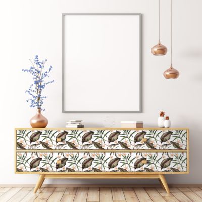Sticker meuble tropical sarawut 40 x 60 cm