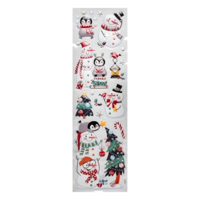 Sticker multico 3ass - feeric lights & christmas