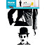 Sticker mur Charlie Chaplin