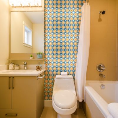 Sticker Mural Carrelage adhésif Cuisine Salle de Bain - 24 STICKERS CARREAUX DE CIMENT AZULEJOS ARTI - 24stickers15x15cm