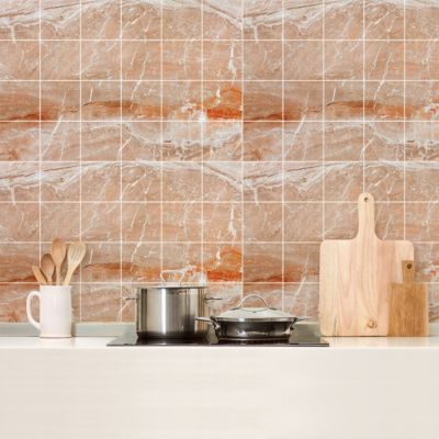 Autocollants Pour Carreaux 15X15 Cm | Film Autocollant Pour Carrelage De Salle De Bains Et De