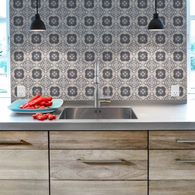 Sticker Mural Carrelage adhésif Cuisine Salle de Bain - 24 STICKERS CARRELAGES AZULEJOS ANTONINO - 24stickers15x15cm