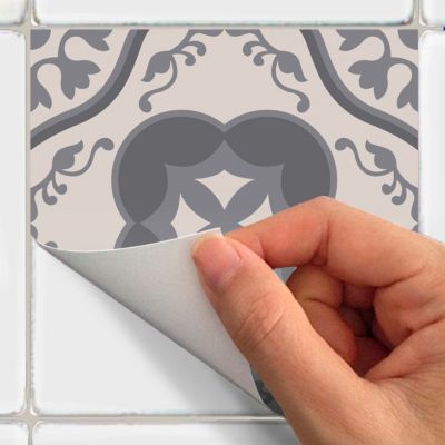Sticker Mural Carrelage adhésif Cuisine Salle de Bain - 24 STICKERS CARRELAGES AZULEJOS ANTONINO - 24stickers15x15cm
