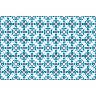 Sticker Mural Carrelage adhésif Cuisine Salle de Bain - 24 STICKERS CARRELAGES AZULEJOS AUGUSTA - 24stickers20x20cm