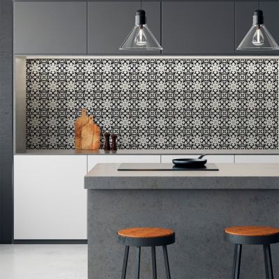 Sticker Mural Carrelage adhésif Cuisine Salle de Bain - 30 STICKERS CARRELAGES AZULEJOS ALMANDIO - 30stickers20x20cm