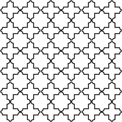 Sticker Mural Carrelage adhésif Cuisine Salle de Bain - 9 STICKERS CARRELAGES AZULEJOS NOIR ET BLANC - 9stickers10x10cm