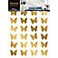 Sticker Papillon or 49 x 69 cm