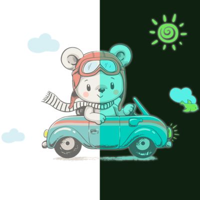 100pcs Coeur Autocollants Lumineux Phosphorescentes Coloré Stickers