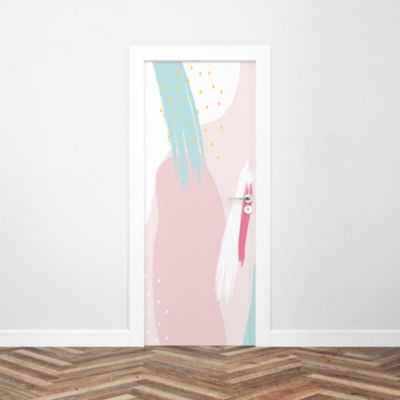 Sticker Porte Abstrait 204 x 83 cm