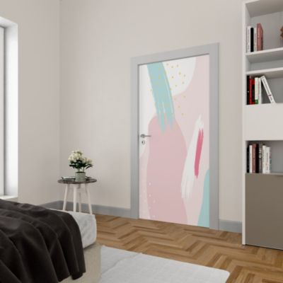 Sticker Porte Abstrait 204 x 83 cm