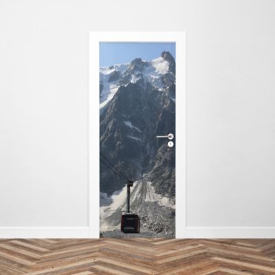 Sticker Porte Aiguille du Midi 204 x 83 cm