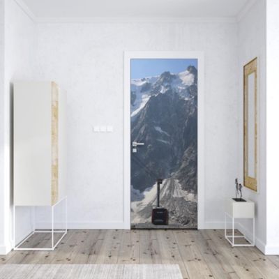 Sticker Porte Aiguille du Midi 204 x 83 cm