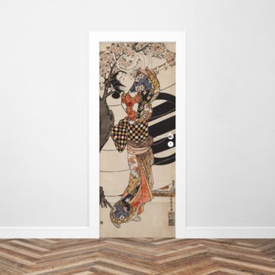 Sticker Porte Art Chinois 204 x 83 cm