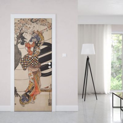 Sticker Porte Art Chinois 204 x 83 cm
