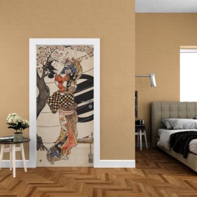 Sticker Porte Art Chinois 204 x 83 cm