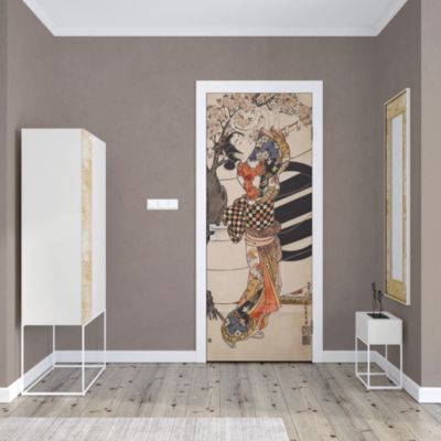 Sticker Porte Art Chinois 204 x 83 cm
