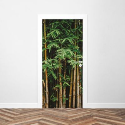 Sticker Porte Bambou 204 x 93 cm