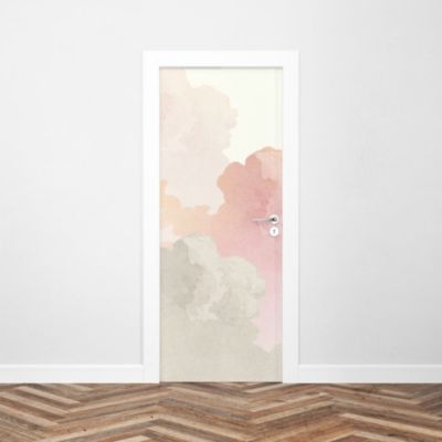 Sticker Porte Ciel Aquarelle 204 x 83 cm