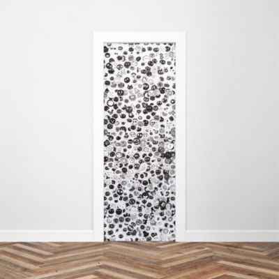 Bloc Porte Alvéolaire Déco 3 Panneaux 204 X73 CM GAUCHE