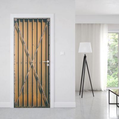 Sticker Porte Métallique 204 x 93 cm