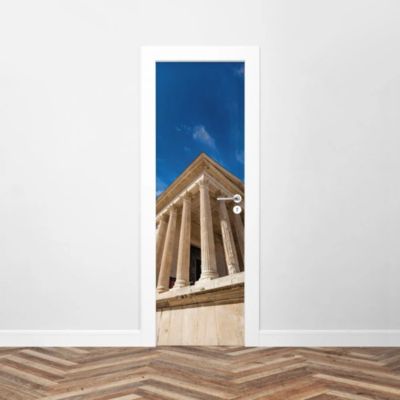 Sticker Porte Maison Carrée 204 x 83 cm