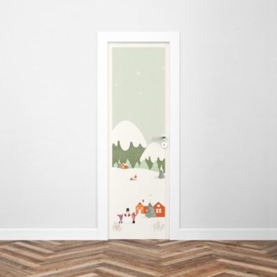 Sticker Porte Montagne 204 x 63 cm