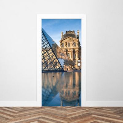Sticker Porte Musée Du Louvre 204 x 93 cm