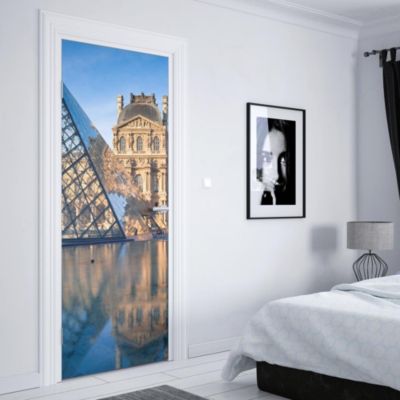Sticker Porte Musée Du Louvre 204 x 93 cm