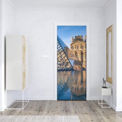 Sticker Porte Musée Du Louvre 204 x 93 cm