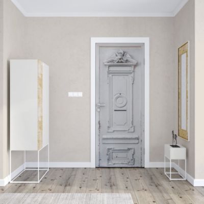 Sticker Porte Peinte Grise 204 x 83 cm