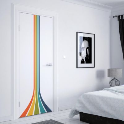 Sticker Porte Retro Game 204 x 63 cm