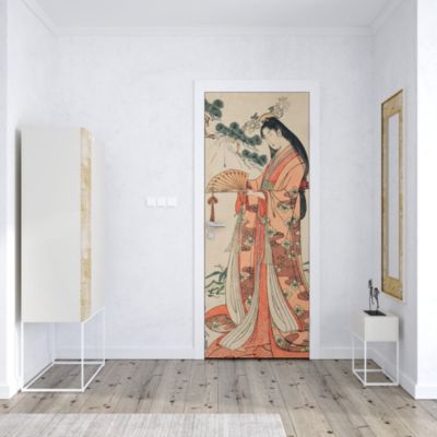 Sticker Porte Tableau Japonais 204 x 93 cm