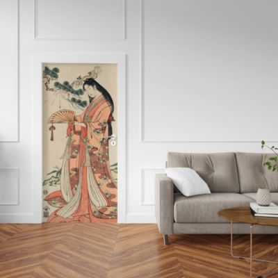 Sticker Porte Tableau Japonais 204 x 93 cm