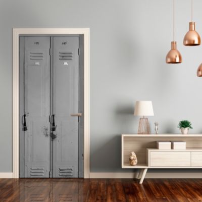 Trompe L Oeil Porte Industrielle