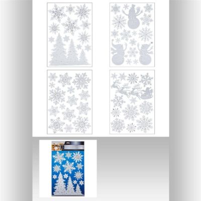 Sticker strass flocon 29x41 - feeric lights & christmas